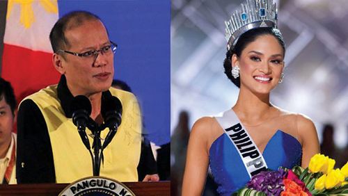 Hoa hậu Hoàn vũ khẳng định không hẹn hò Tổng thống Philippines.